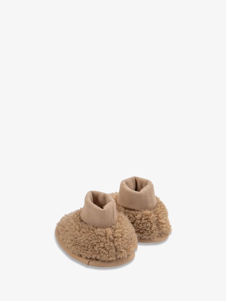 The Little Tailor Plush Lined Sherpa Fleece Baby Booties - Image 3 of 4