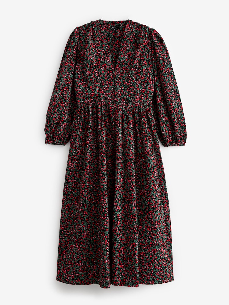 Nobody's Child Natural Starlight Midi Dress - Image 1 of 5