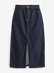 Nobody's Child Blue Denim Column Skirt - Image 5 of 5