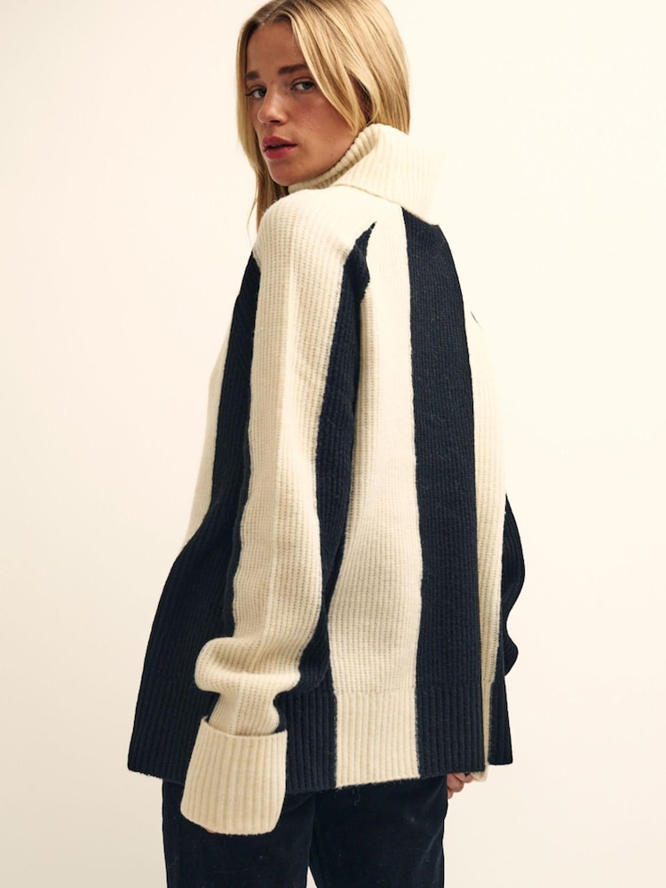Nobodys Child Long Line Roll Neck Jumper - Image 2 of 5