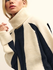 Nobodys Child Long Line Roll Neck Jumper - Image 4 of 5