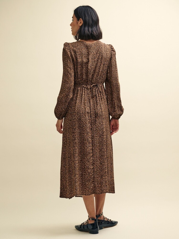 Nobody's Child Dee Dee Brown Midi Dress - Image 2 of 5
