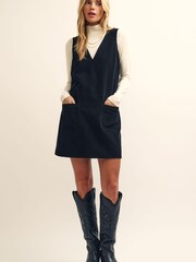 Nobody's Child Piper Cord Pinny Dress - Image 4 of 6