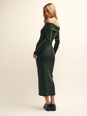 Nobodys Child Bardot Knitted Midi Dress - Image 2 of 4