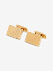 Gold Texture Cufflink - Image 1 of 2