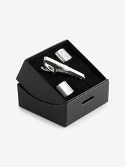 Pearl Cufflink And Tie Clip Set - Image 4 of 5