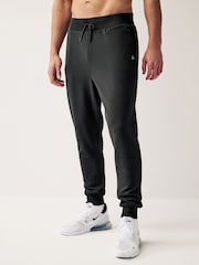 Black Active Textured Joggers - Image 2 of 9