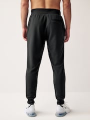 Black Active Textured Joggers - Image 4 of 9