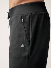 Black Active Textured Joggers - Image 5 of 9