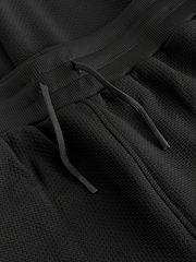 Black Active Textured Joggers - Image 8 of 9