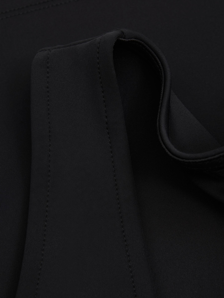 Good American Black Good American Scuba Scoop Neck Vest - Image 2 of 5