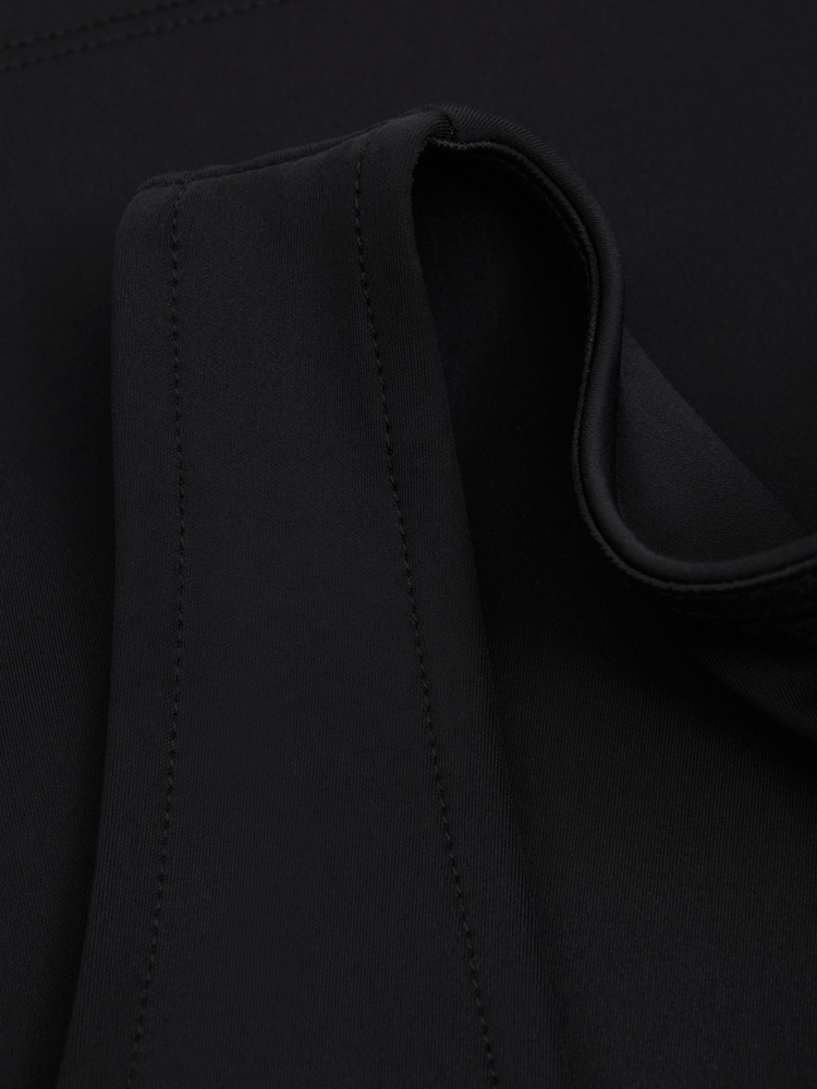 Good American Black Good American Scuba Scoop Neck Vest - Image 5 of 5