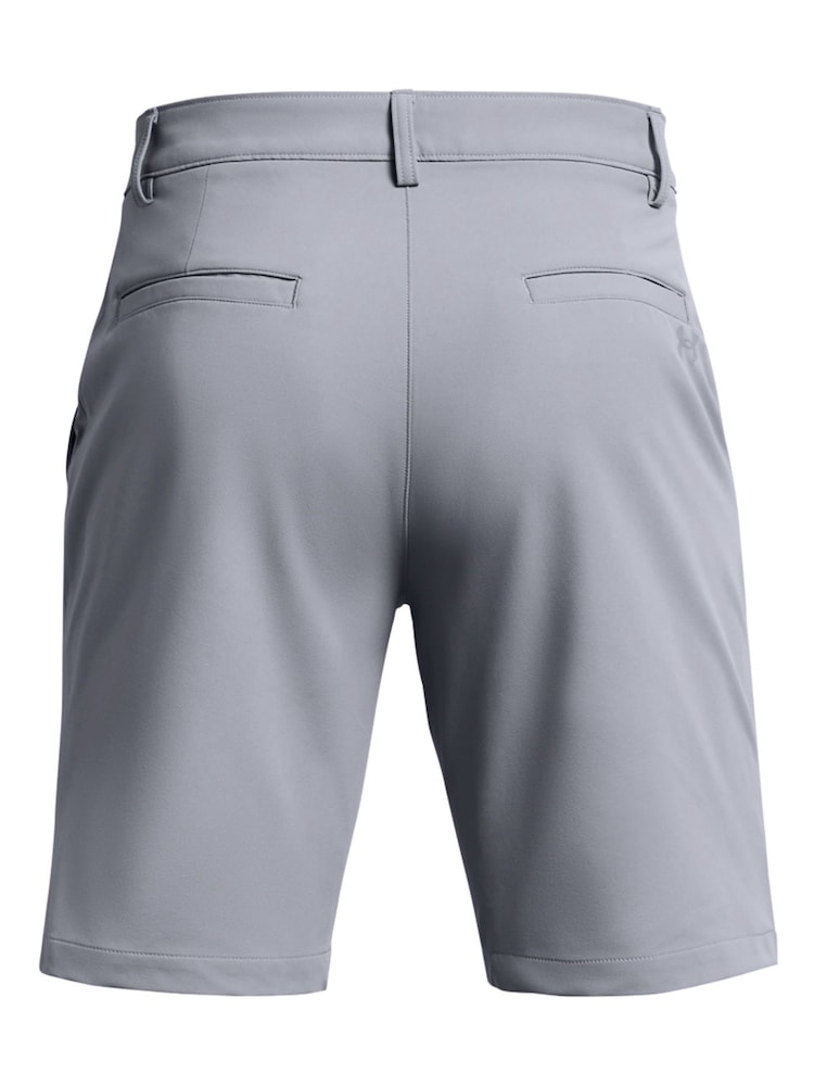 Under Armour Grey Golf Tech Taper Shorts - Image 6 of 6