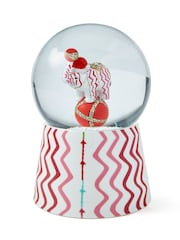 Spode White Kit Kemp Rik Rak Elephant Snow Globe - Image 3 of 6
