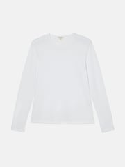 Jigsaw White Long Sleeve 100% Cotton Top - Image 7 of 7