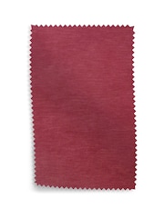 Mid Raspberry Pink Fine Chenille Easy Clean Upholstery Swatch - Image 1 of 1