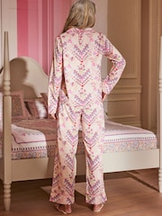 Cath Kidston Ecru 100% Cotton Poplin Button Through Pyjamas - Image 2 of 26