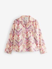 Cath Kidston Ecru 100% Cotton Poplin Button Through Pyjamas - Image 21 of 26