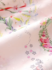 Cath Kidston Ecru Floral Ruffle Edge 100% Cotton Pyjamas Shorts Set - Image 6 of 12