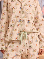 Cath Kidston Ecru Paddington 100% Cotton Poplin Button Through Pyjamas - Image 10 of 19