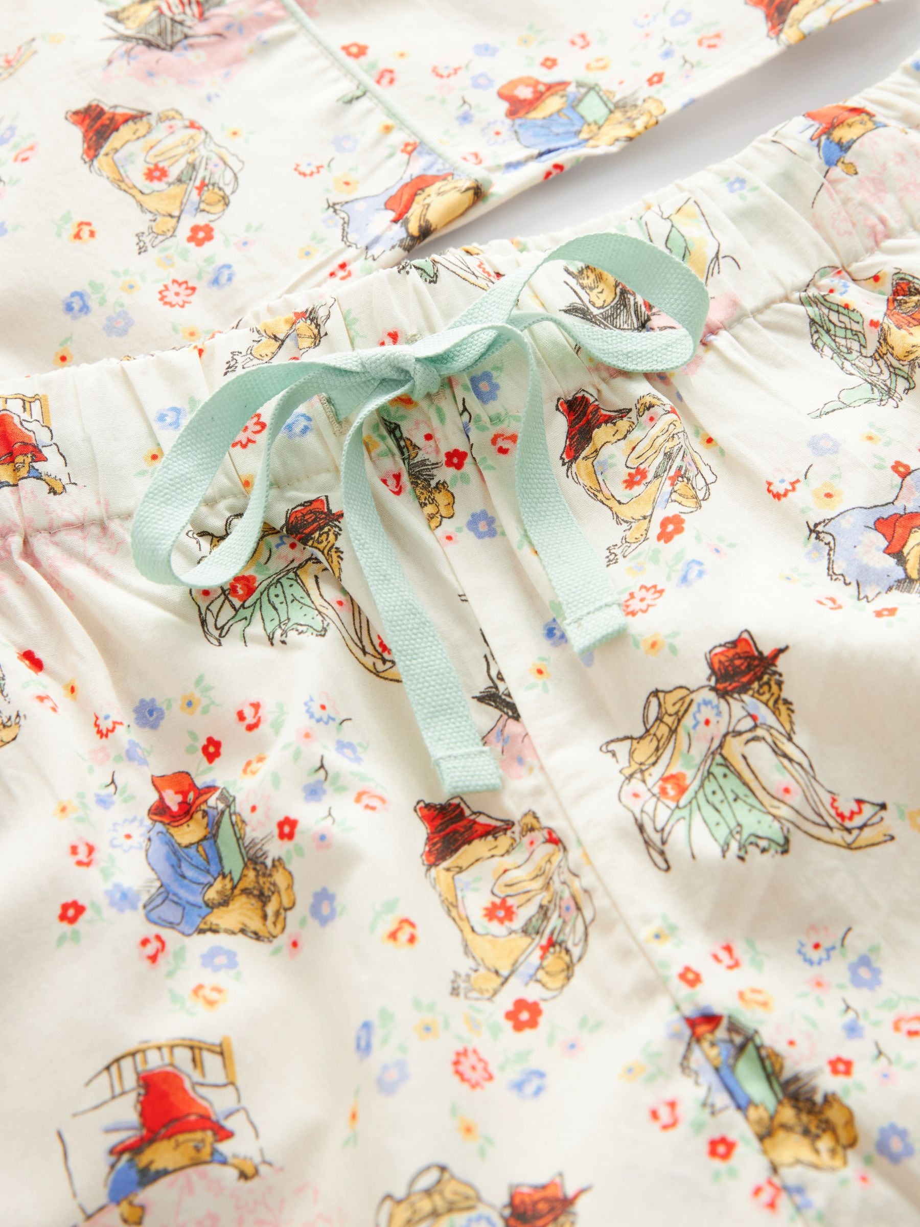Buy Cath Kidston Ecru Paddington 100 Cotton Poplin Button Through Pyjamas from Next Romania
