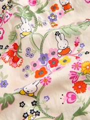 Cath Kidston Ecru Miffy Botanical Print 100% Cotton Poplin Button Through Pyjama Short Set - Image 10 of 10