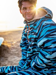 Brakeburn Blue Ice Camo Chinook Changing Robe - Image 4 of 7