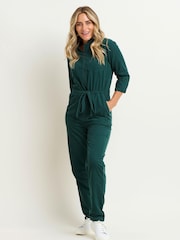 Brakeburn Green Cleo Cord Jumpsuit - Image 3 of 4