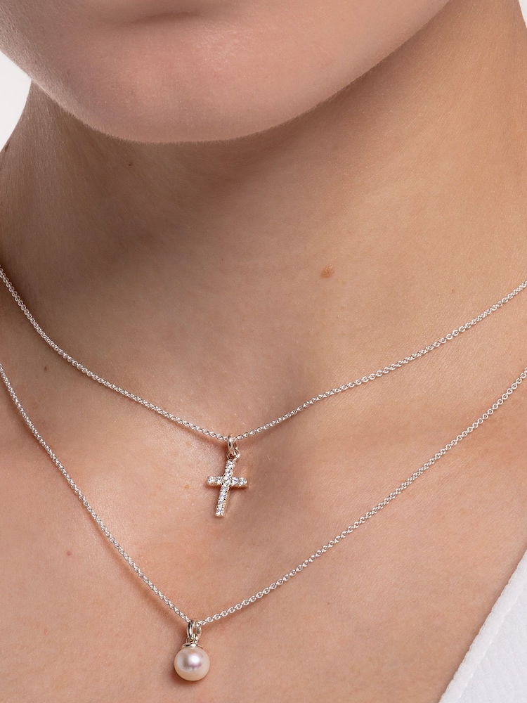 Thomas Sabo White Pearl Necklace - Image 2 of 3