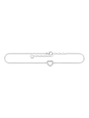 Thomas Sabo White Heart 925 zirconia Anklet - Image 1 of 3