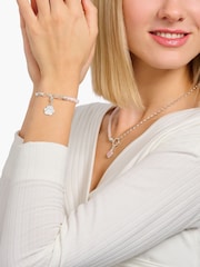 Thomas Sabo White Little Paw 925 Zirconia Bracelet - Image 1 of 3