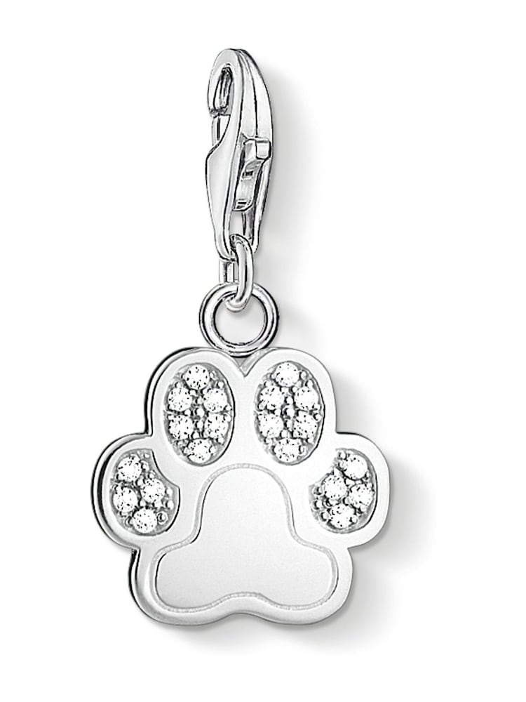 Thomas Sabo White Little Paw 925 Zirconia Bracelet - Image 2 of 3