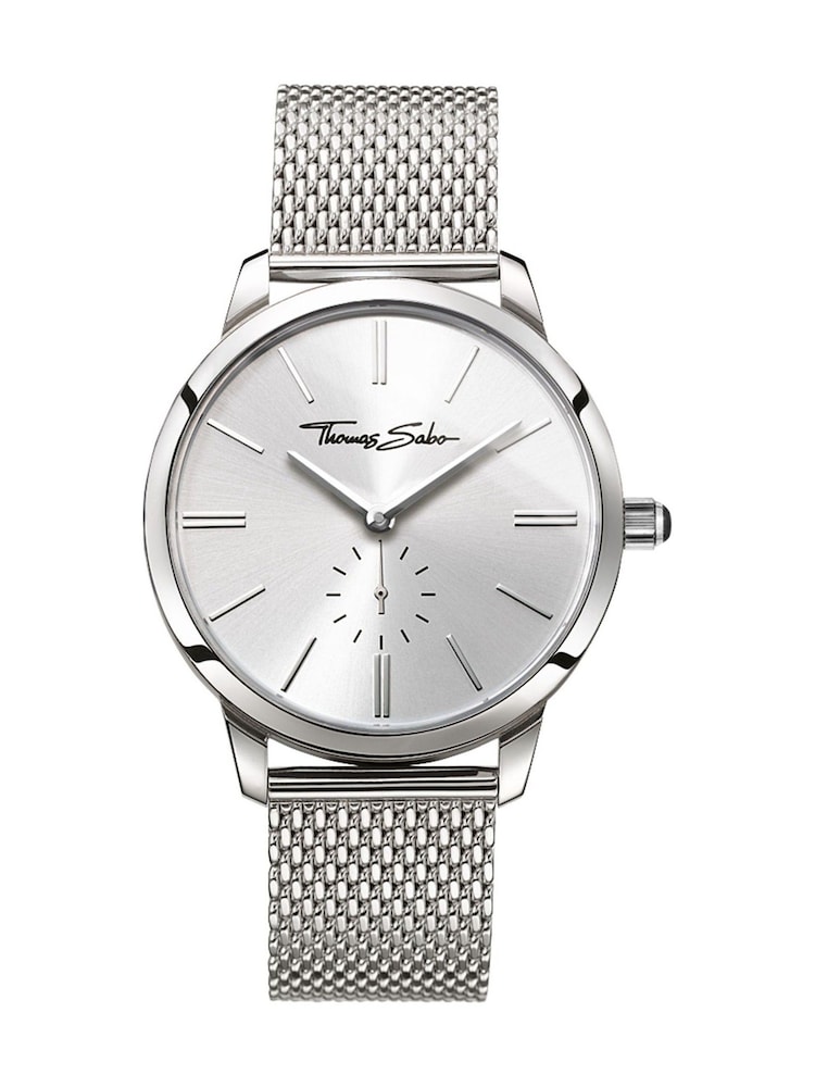 Thomas Sabo Silver Glam & Soul Mesh Watch - Image 1 of 3