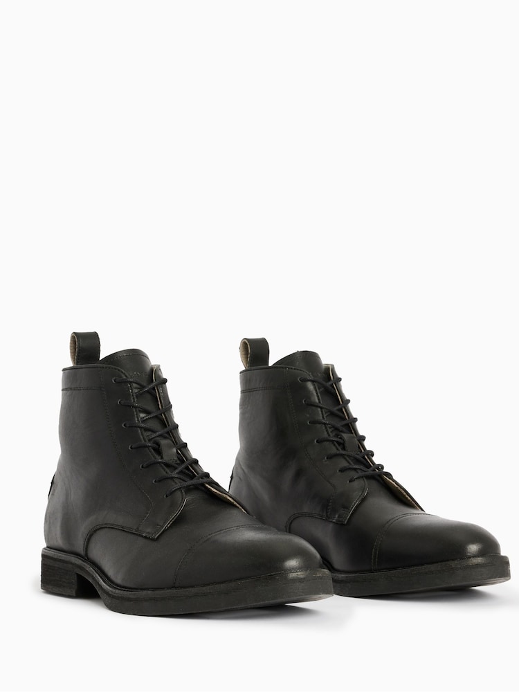 AllSaints Black Drago Boots - Image 2 of 7