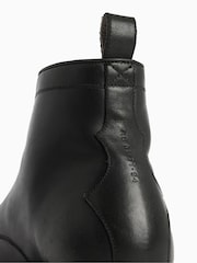AllSaints Black Drago Boots - Image 5 of 7
