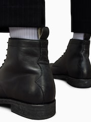AllSaints Black Drago Boots - Image 7 of 7