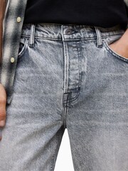 AllSaints Grey 100% Cotton Curtis Jeans - Image 4 of 5