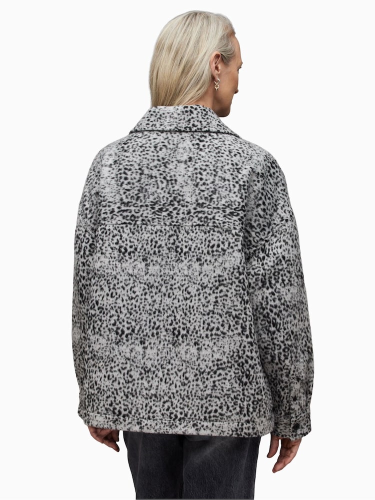 AllSaints Black Luella Leo Jacket - Image 2 of 7