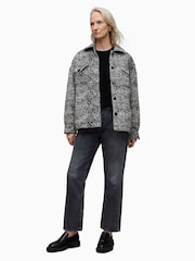 AllSaints Black Luella Leo Jacket - Image 3 of 7