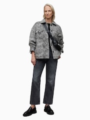 AllSaints Black Luella Leo Jacket - Image 5 of 7