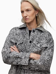 AllSaints Black Luella Leo Jacket - Image 6 of 7