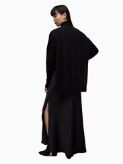AllSaints Black Amos Mercer Dress - Image 2 of 8