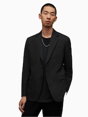 AllSaints Black Tallis Blazer - Image 1 of 9