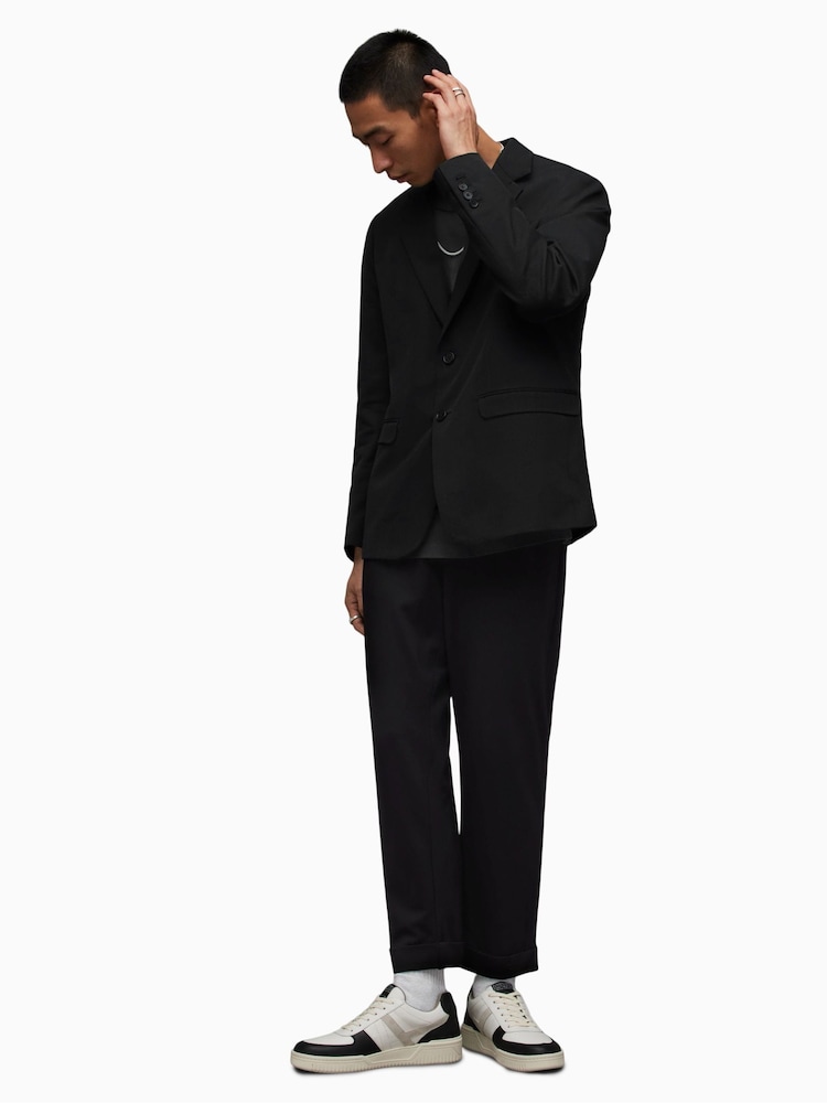 AllSaints Black Tallis Blazer - Image 2 of 9