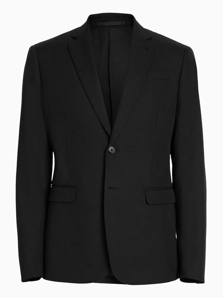 AllSaints Black Tallis Blazer - Image 9 of 9