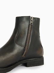 AllSaints Brown Lang Boots - Image 2 of 7
