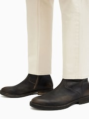 AllSaints Brown Lang Boots - Image 6 of 7