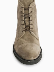 AllSaints Green Drago Suede Boots - Image 4 of 6