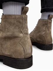 AllSaints Green Drago Suede Boots - Image 6 of 6