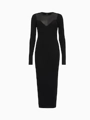 AllSaints Black Flete Dress - Image 5 of 5